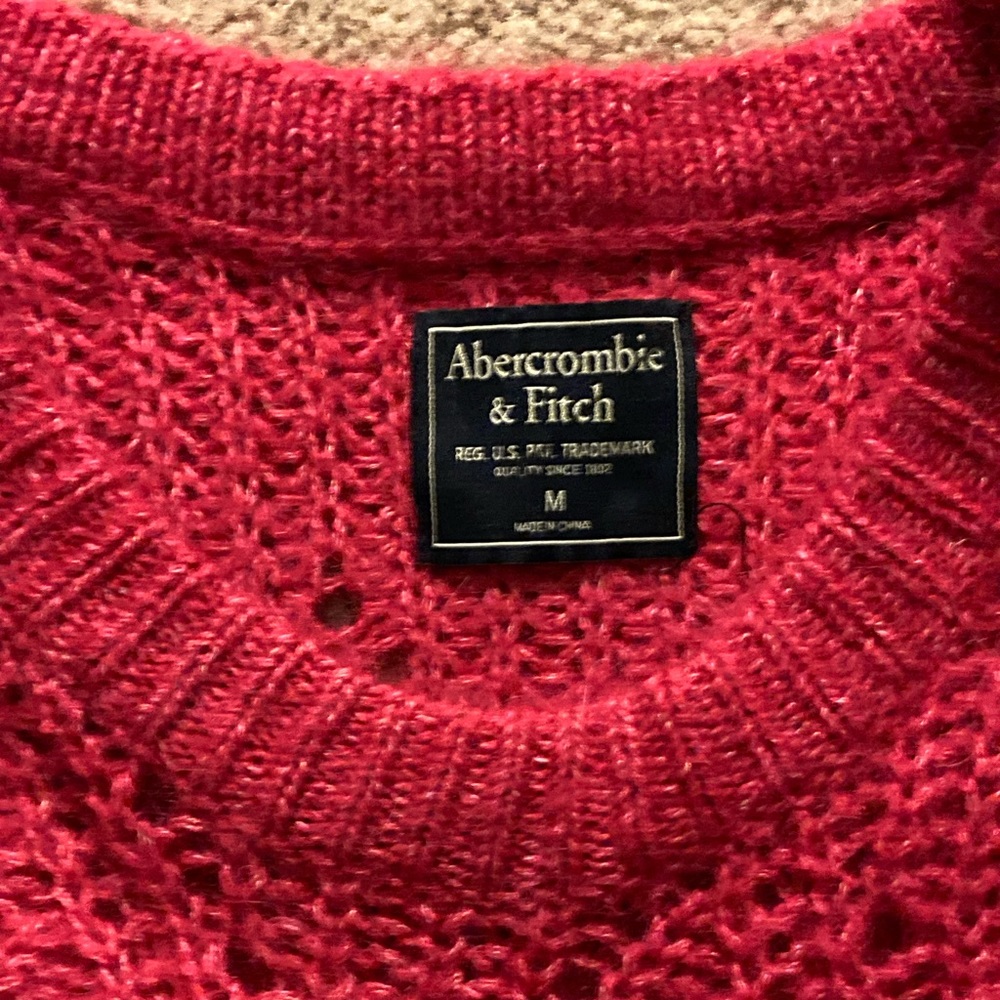 Abercrombie and Fitch Pink Sweater